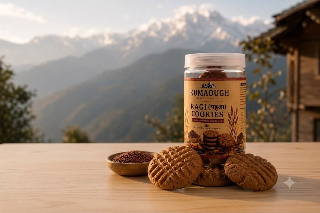 Ragi Peanut Cookies image preview